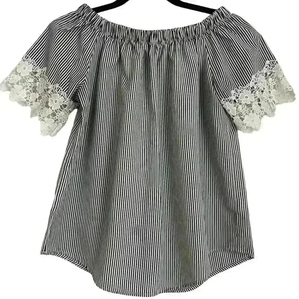KONTROL CONTEMPORARY Off Shoulder Blouse